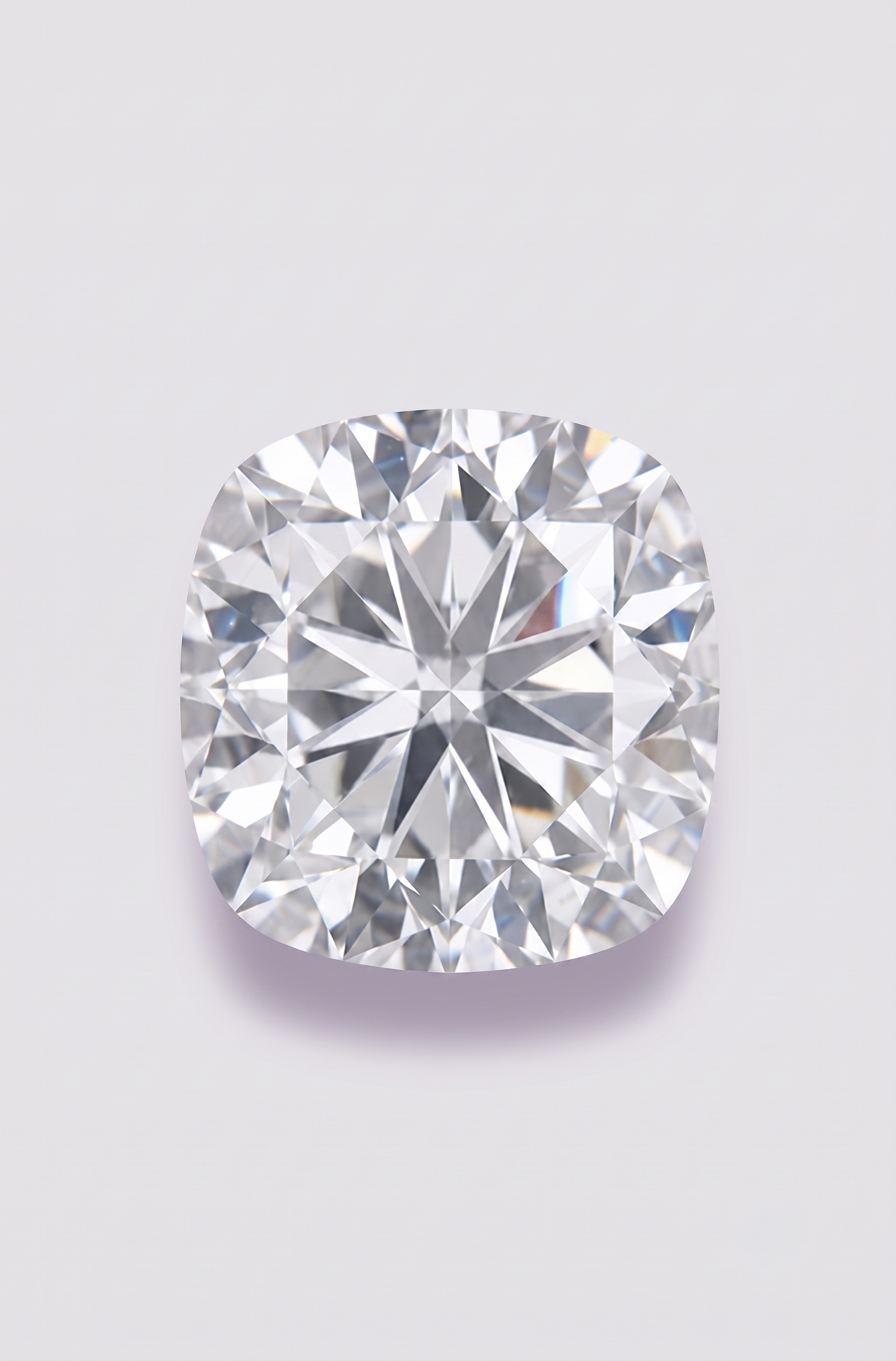 cushion moissanite