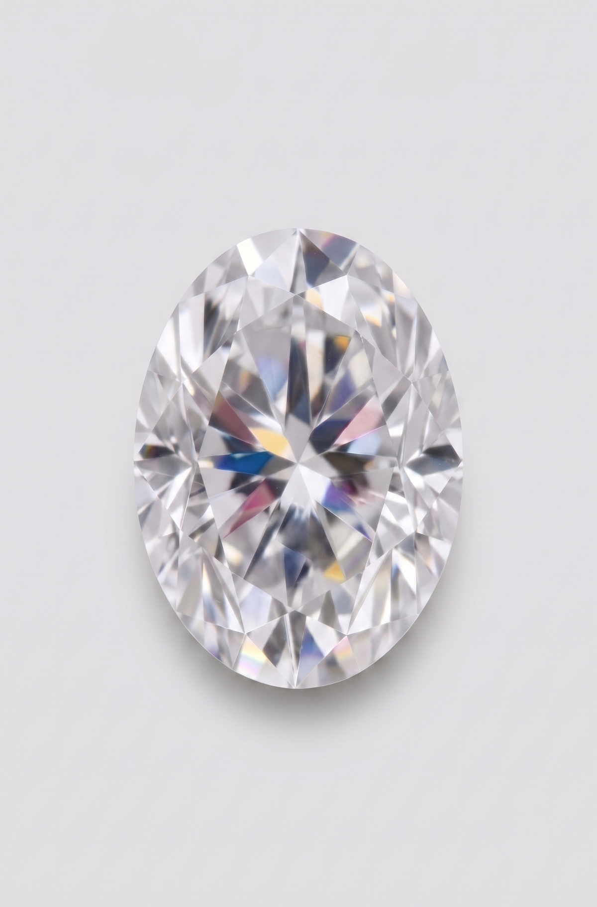 oval moissanite
