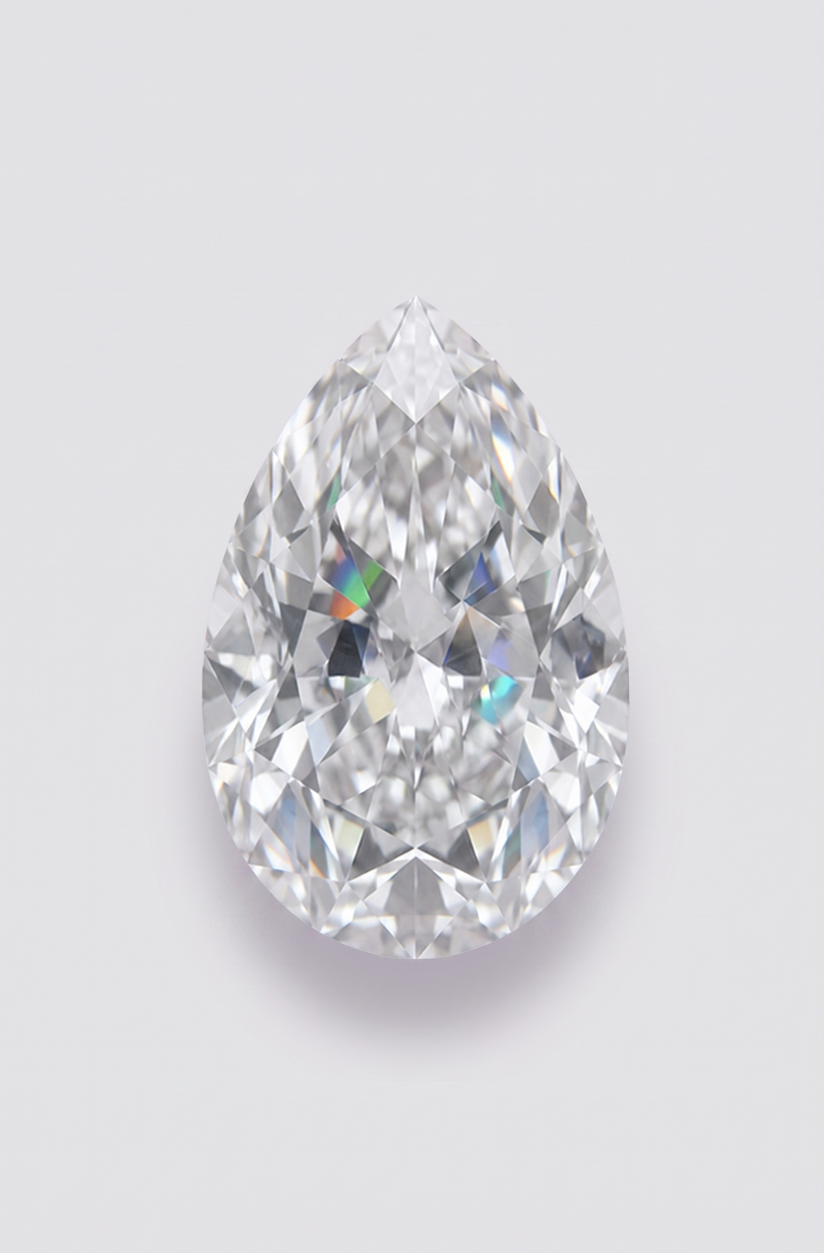pear moissanite